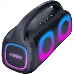 Колонка порт. Hyundai H-PS1027 черный 80W 2.0 BT 10м 3600mAh