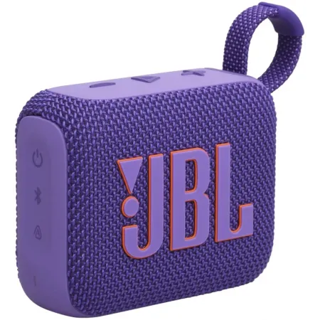 Колонка порт. JBL GO 4 фиолетовый 4.2W 1.0 BT 850mAh (JBLGO4PUR)