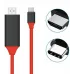 Кабель-переходник аудио-видео Premier L9G USB Type-C (m)/HDMI (m) 2м. красный (A2604RED)