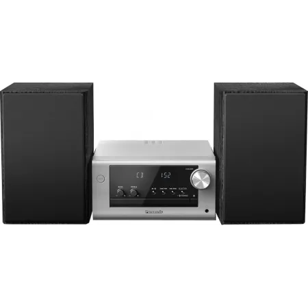 Микросистема Panasonic SC-PM700EE-S серебристый 80Вт CD CDRW FM USB BT