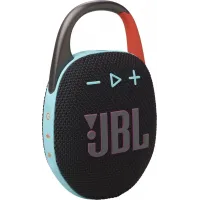 Колонка порт. JBL Clip 5 черный/оранжевый 7W Mono BT 10м 1400mAh