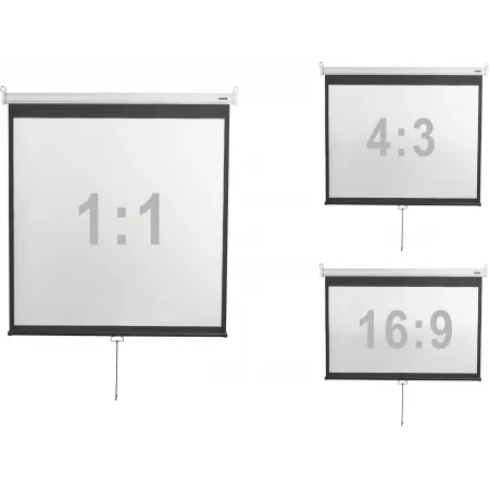 Экран Digis 86" 139x178см Optimal-D DSOD-4302 4:3 настенно-потолочный рулонный белый