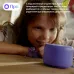 Умная колонка Yandex Станция Лайт 2 без часов Алиса фиолетовый 6W 1.0 BT/Wi-Fi 10м (YNDX-00028VIO)