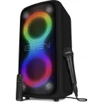 Колонка порт. Sven PS-1000 черный 160W 1.0 BT/3.5Jack 8000mAh (SV-022686)