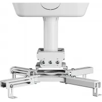 Кронштейн для проектора Cactus CS-PROF011S-WT белый макс.45кг потолочный поворот и наклон Кронштейн для проектора Cactus CS-PROF011S-WT белый макс.45кг потолочный поворот и наклон