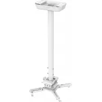 Кронштейн для проектора Cactus CS-PROF031L-WT белый макс.35кг потолочный поворот и наклон Кронштейн для проектора Cactus CS-PROF031L-WT белый макс.35кг потолочный поворот и наклон