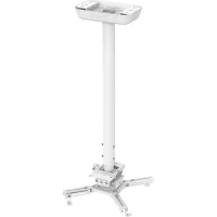 Кронштейн для проектора Cactus CS-PROF031L-WT белый макс.35кг потолочный поворот и наклон Кронштейн для проектора Cactus CS-PROF031L-WT белый макс.35кг потолочный поворот и наклон