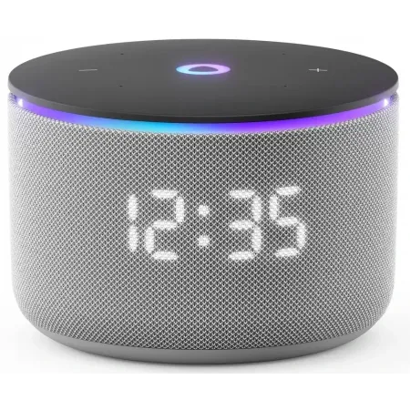 Умная колонка Yandex Станция Мини 3 Про Алиса серый 18W 2.0 BT/Wi-Fi (YNDX-00059GRY)