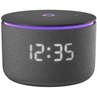 Умная колонка Yandex Станция Мини 3 Про Алиса черный 18W 2.0 BT/Wi-Fi (YNDX-00059BLK)