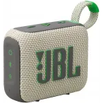Колонка порт. JBL Go 4 бежевый/зеленый 4.2W 1.0 BT 850mAh (JBLGO4SAND)