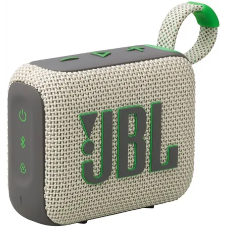 Колонка порт. JBL Go 4 бежевый/зеленый 4.2W 1.0 BT 850mAh (JBLGO4SAND) Колонка порт. JBL Go 4 бежевый/зеленый 4.2W 1.0 BT 850mAh (JBLGO4SAND)