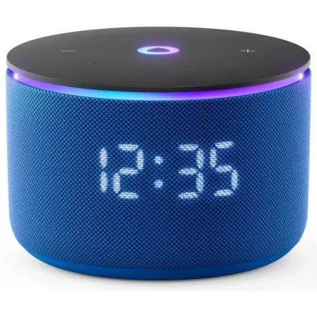 Умная колонка Yandex Станция Мини 3 Про Алиса синий 18W 2.0 BT/Wi-Fi (YNDX-00059BLU)