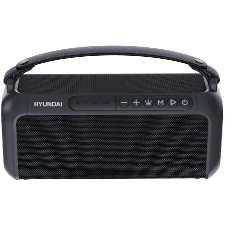 Колонка порт. Hyundai H-PS1007 черный 60W 2.0 BT 10м 2600mAh Колонка порт. Hyundai H-PS1007 черный 60W 2.0 BT 10м 2600mAh