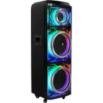 Колонка порт. Ural Молот 203 черный 2000W 1.1 BT/3.5Jack/USB-C 15м 9000mAh (УРАЛ МОЛОТ 203)