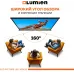 Экран Lumien 84" 137x192см Eco Picture LEP-100129 16:9 настенно-потолочный рулонный черный