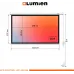Экран Lumien 84" 137x192см Eco Control LEC-100118 16:9 настенно-потолочный рулонный белый (моторизованный привод)