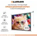 Экран Lumien 100" 157x227см Eco Control LEC-100119 16:9 настенно-потолочный рулонный белый (моторизованный привод)