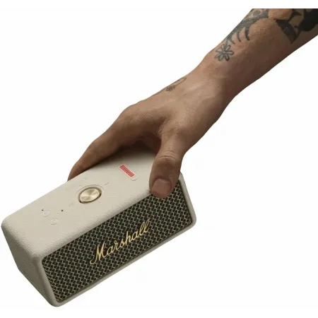 Колонка порт. Marshall Emberton III кремовый/золотистый 20W 2.0 BT 100м (EMBERTON III WHITE) Колонка порт. Marshall Emberton III кремовый/золотистый 20W 2.0 BT 100м (EMBERTON III WHITE)