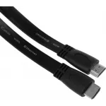 Кабель аудио-видео High Speed ver.1.4 Flat HDMI (m)/HDMI (m) 2м. черный