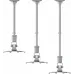 Кронштейн для проектора Cactus CS-VM-PR01L-AL серебристый макс.10кг потолочный поворот и наклон