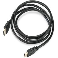 Кабель аудио-видео Buro HDM 1.4 HDMI (m)/HDMI (m) 1.8м. позолоч.конт. черный (BHP RET HDMI18)