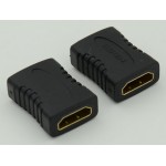 Адаптер аудио-видео HDMI (f)/HDMI (f) черный