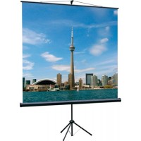 Экран на треноге Lumien 200x200см Eco View LEV-100103 1:1 напольный рулонный