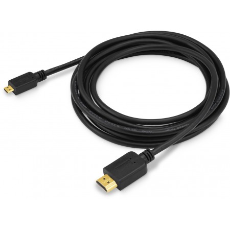 Кабель аудио-видео Buro HDMI 1.4 HDMI (m)/Micro HDMI (m) 3м. черный (MICROHDMI-3M)