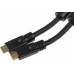 Кабель аудио-видео Ningbo HDMI (m)/HDMI (m) 20м. позолоч.конт. черный