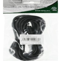 Кабель аудио Ningbo JAAC003-5 Jack 3.5 (m)/Jack 3.5 (f) 5м. черный