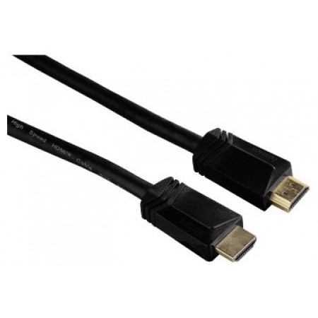 Кабель аудио-видео Hama High Speed HDMI (m)/HDMI (m) 3м. позолоч.конт. черный 3зв (00122105)