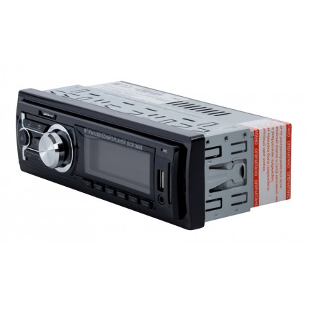 Автомагнитола Digma DCR-360B 1DIN 4x50Вт v4.2 USB 2.0 AUX