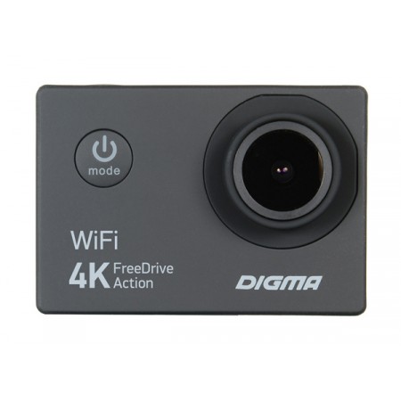 Видеорегистратор Digma FreeDrive Action 4K WiFi черный 8Mpix 2160x3840 2160p 150гр. Allwinner V3