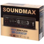 Автомагнитола Soundmax SM-CCR3072F 1DIN 4x45Вт (SM-CCR3072F(ЧЕРНЫЙ)\R)