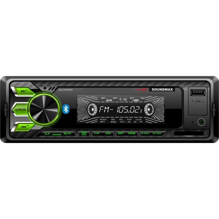 Автомагнитола Soundmax SM-CCR3183FB 1DIN 4x40Вт (SM-CCR3183FB(ЧЕРНЫЙ)\G)