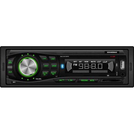 Автомагнитола Soundmax SM-CCR3184FB 1DIN 2x45Вт (SM-CCR3184FB(ЧЕРНЫЙ)\G)