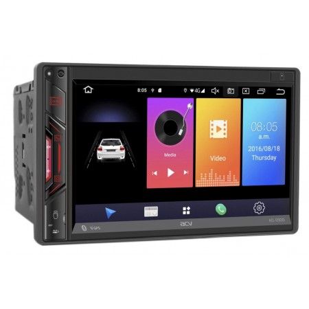 Автомагнитола ACV AD-6900 2DIN 4x50Вт v4.0 2000Mb Android 9 7" WiFi 4G 2 (36490)