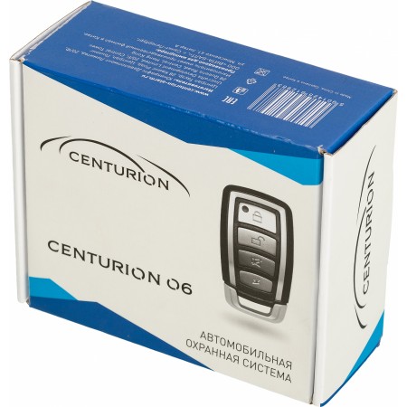 Автосигнализация Centurion 6 без обратной связи брелок без ЖК дисплея