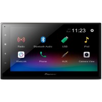 Автомагнитола Pioneer DMH-A345BT 2DIN 4x50Вт 6.8" ПДУ RDS