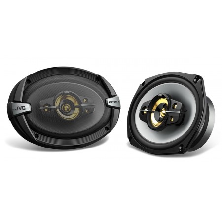 Колонки автомобильные JVC CS-DR695HP 800Вт 85дБ 4Ом 15x23см (6x9дюйм) (ком.:2кол.) коаксиальные пятиполосные