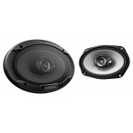 Колонки автомобильные Kenwood KFC-S6966 400Вт 91дБ 4Ом 16x23см (6x9дюйм) (ком.:2кол.) коаксиальные трехполосные