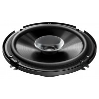 Колонки автомобильные Pioneer TS-G1610F-2 (без решетки) 280Вт 90дБ 4Ом 16см (6дюйм) (ком.:2кол.) коаксиальные однополосные