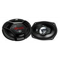 Колонки автомобильные JVC CS-DR6940 550Вт 89дБ 4Ом 15x23см (6x9дюйм) (ком.:2кол.) коаксиальные четырехполосные