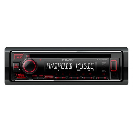 Автомагнитола Kenwood KDC-1040U 1DIN 4x50Вт