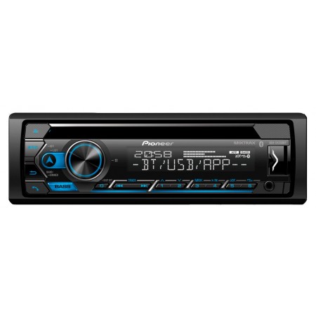 Автомагнитола Pioneer DEH-S4250BT 1DIN 4x50Вт ПДУ RDS