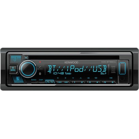 Автомагнитола Kenwood KDC-BT660U 1DIN 4x45Вт v4.2 DSP 3 RDS