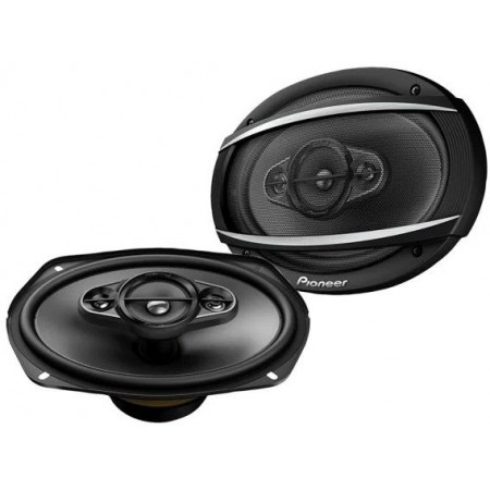 Колонки автомобильные Pioneer TS-A6977S 650Вт 90дБ 4Ом 15x23см (6x9дюйм) (ком.:2кол.) коаксиальные четырехполосные