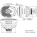 Колонки автомобильные Kenwood KFC-PS6986 600Вт 88дБ 4Ом 15x23см (6x9дюйм) (ком.:2кол.) коаксиальные четырехполосные