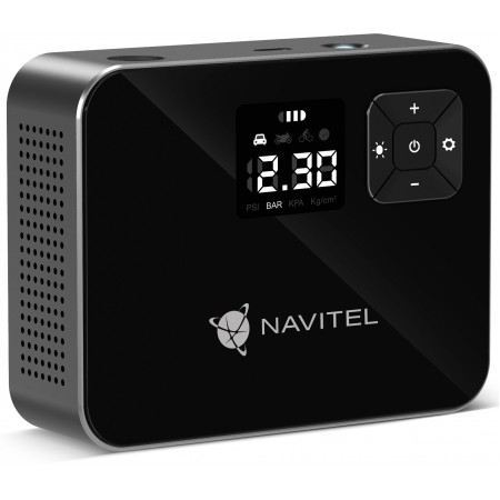 Автомобильный компрессор Navitel AIR 15 AL 15л/мин шланг 0.26м