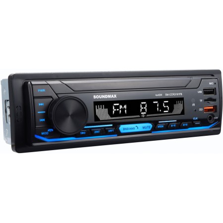 Автомагнитола Soundmax SM-CCR3191FB 1DIN 4x50Вт (SM-CCR3191FB(ЧЕРНЫЙ)/B)